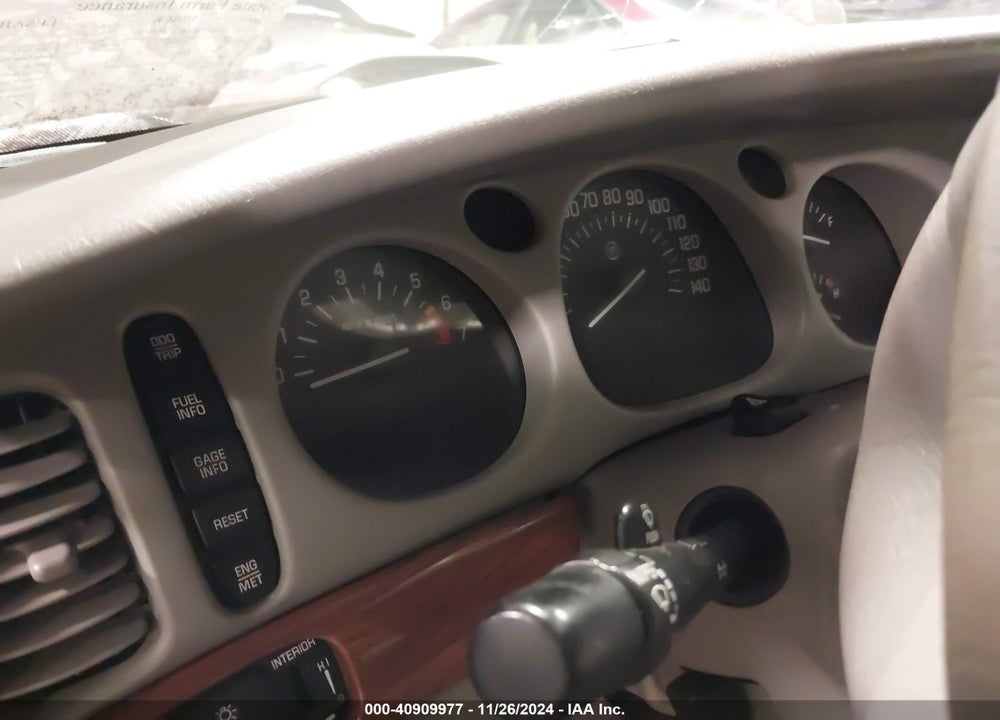 2001 BUICK LESABRE CUSTOM VIN: 1G4HP54K91U249457