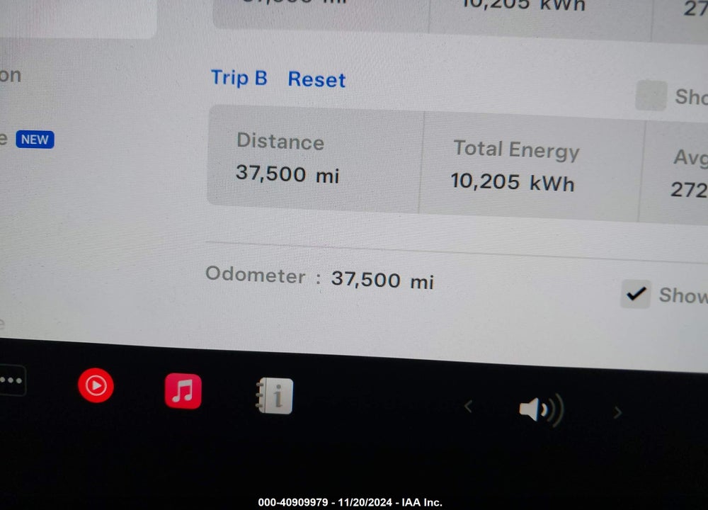 2021 TESLA MODEL Y LONG RANGE DUAL MOTOR ALL-WHEEL DRIVE VIN: 5YJYGDEE0MF105106