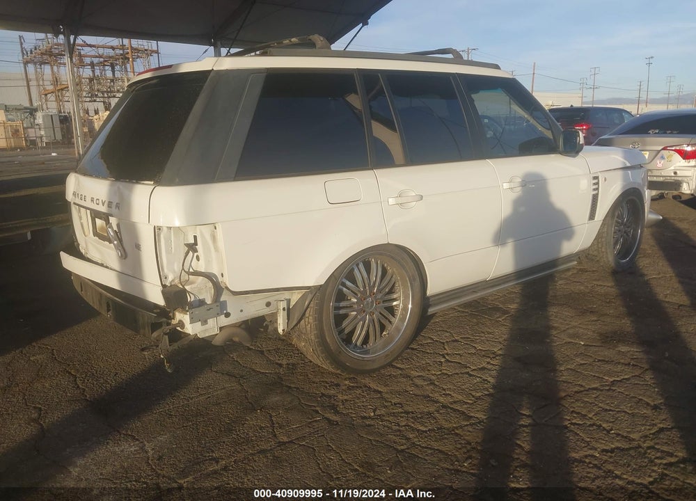 2012 LAND ROVER RANGE ROVER HSE VIN: SALME1D48CA362168
