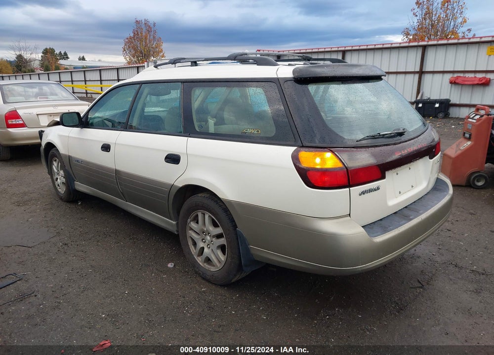 2004 SUBARU OUTBACK VIN: 4S3BH675347642912