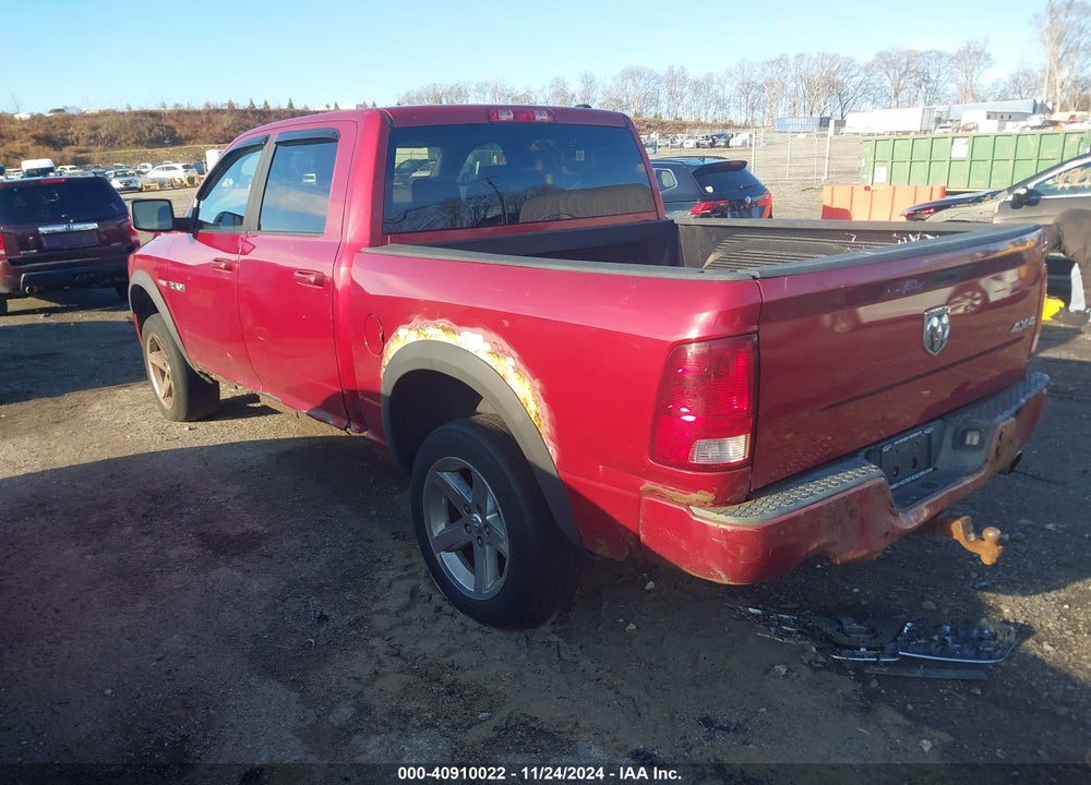 2009 DODGE RAM 1500 SLT/SPORT/TRX VIN: 1D3HV13T39S816242