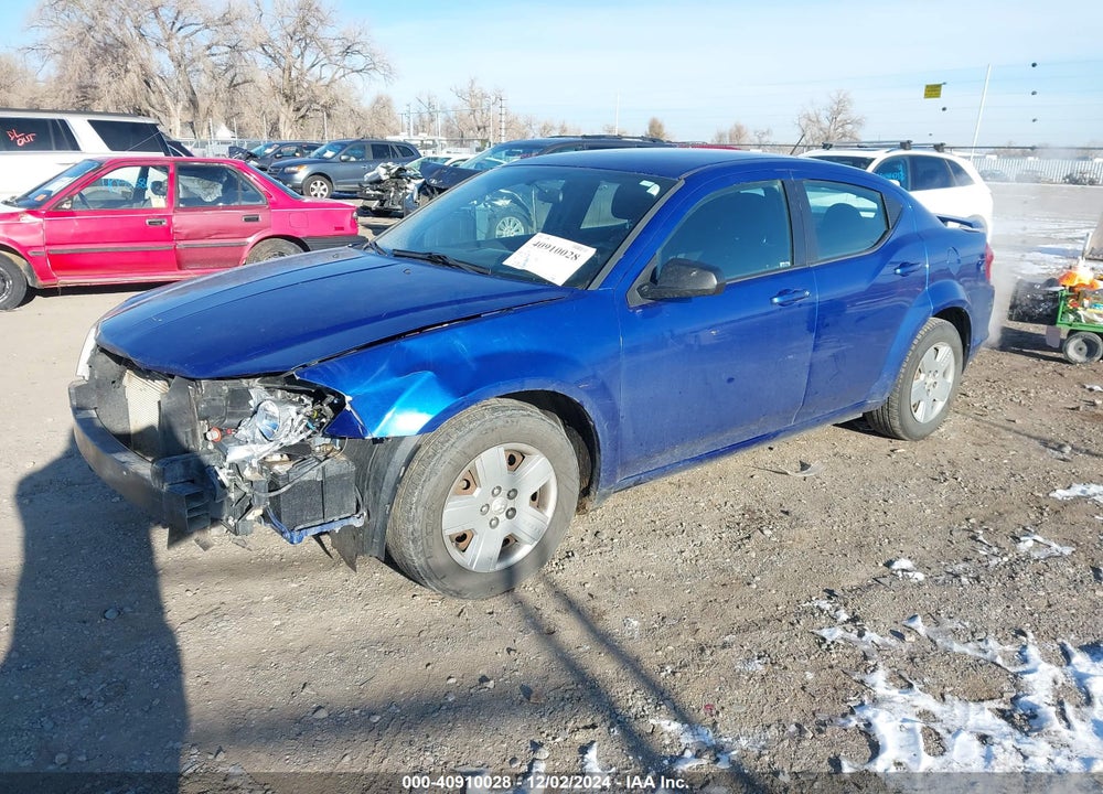 2013 DODGE AVENGER VIN: 1C3CDZAG9DN690538
