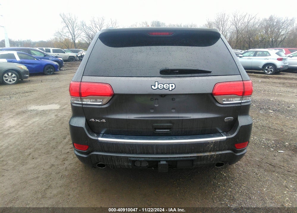 2015 JEEP GRAND CHEROKEE OVERLAND VIN: 1C4RJFCGXFC687950