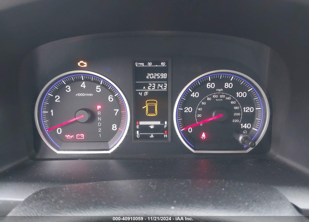 2008 HONDA CR-V EX-L VIN: JHLRE48798C076220