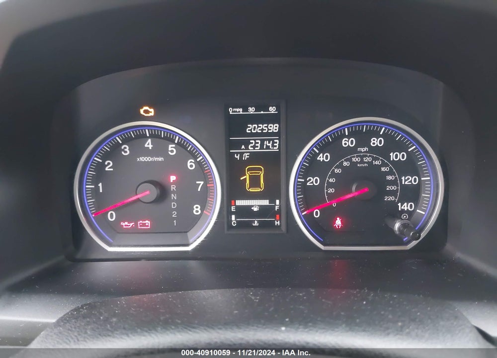 2008 HONDA CR-V EX-L VIN: JHLRE48798C076220