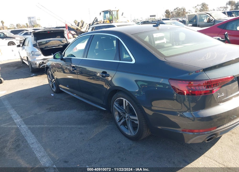 2018 AUDI A4 2.0T PREMIUM/2.0T TECH PREMIUM VIN: WAUENAF44JA151424