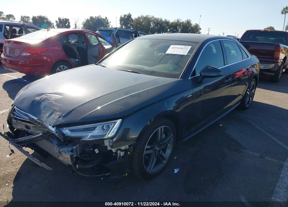 2018 AUDI A4 2.0T PREMIUM/2.0T TECH PREMIUM VIN: WAUENAF44JA151424