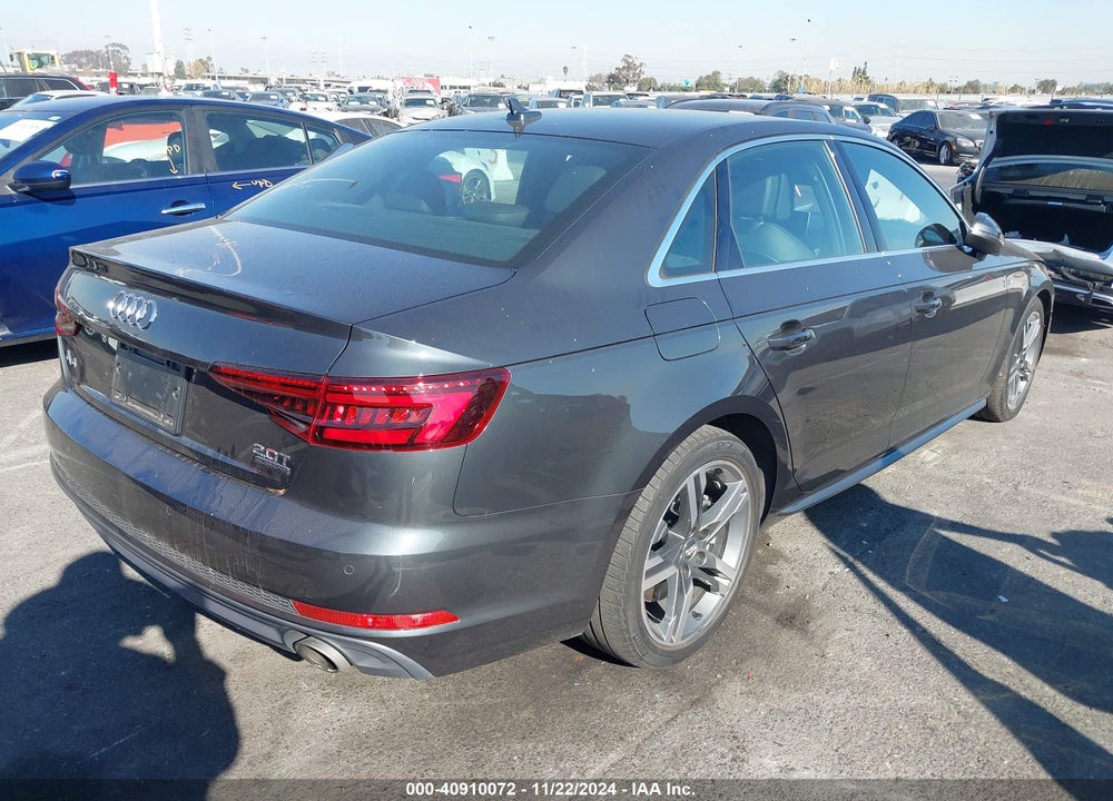 2018 AUDI A4 2.0T PREMIUM/2.0T TECH PREMIUM VIN: WAUENAF44JA151424