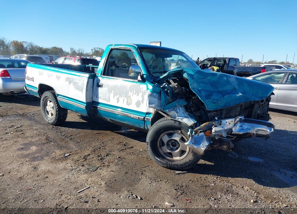 1993 CHEVROLET GMT-400 K1500 VIN: 1GCEK14K3PZ199679