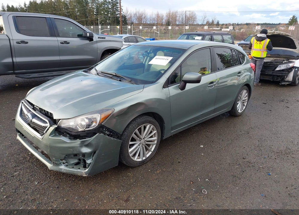 2015 SUBARU IMPREZA VIN: JF1GPAC62FH241378