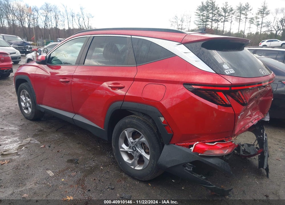 2022 HYUNDAI TUCSON SEL VIN: 5NMJBCAE8NH025360