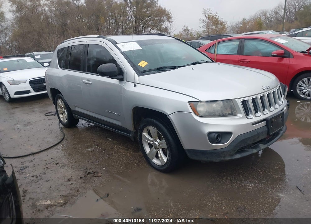 2014 JEEP COMPASS SPORT VIN: 1C4NJDBB8ED579991