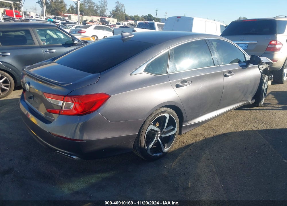 2018 HONDA ACCORD SPORT VIN: 1HGCV1F37JA228841