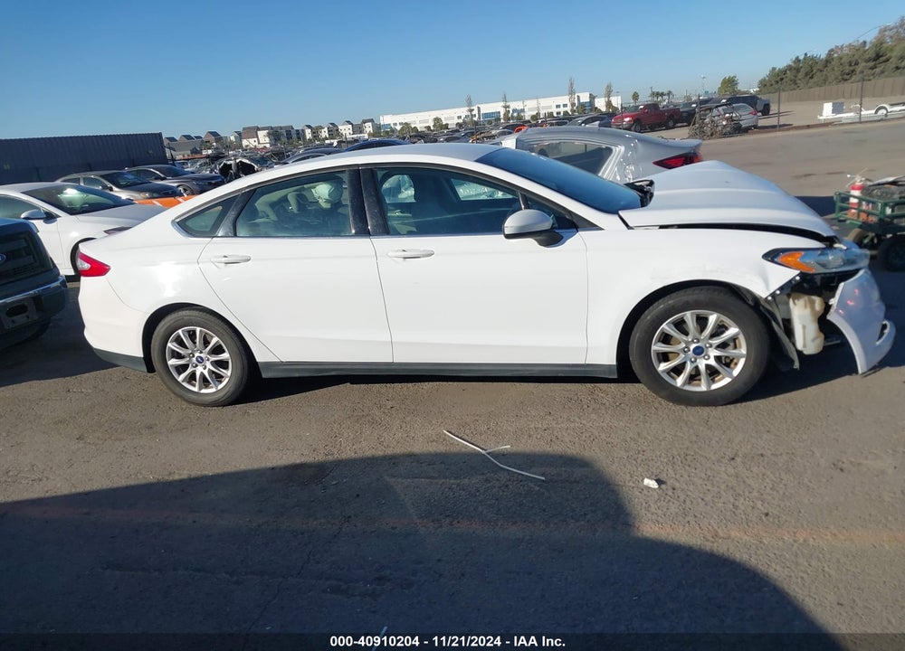 2016 FORD FUSION S VIN: 3FA6P0G78GR259537