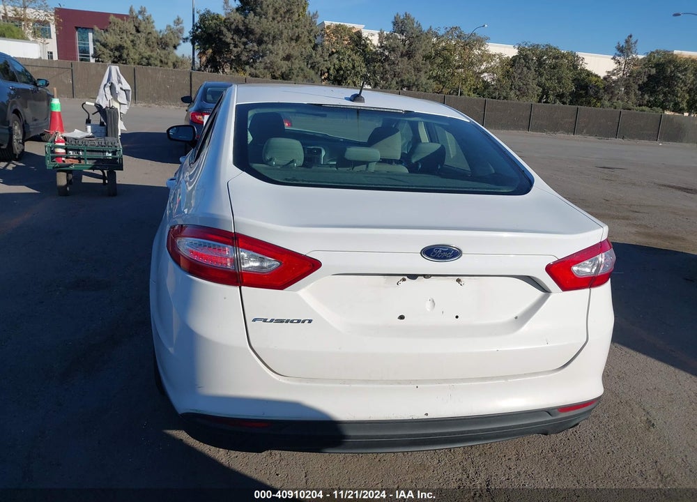 2016 FORD FUSION S VIN: 3FA6P0G78GR259537
