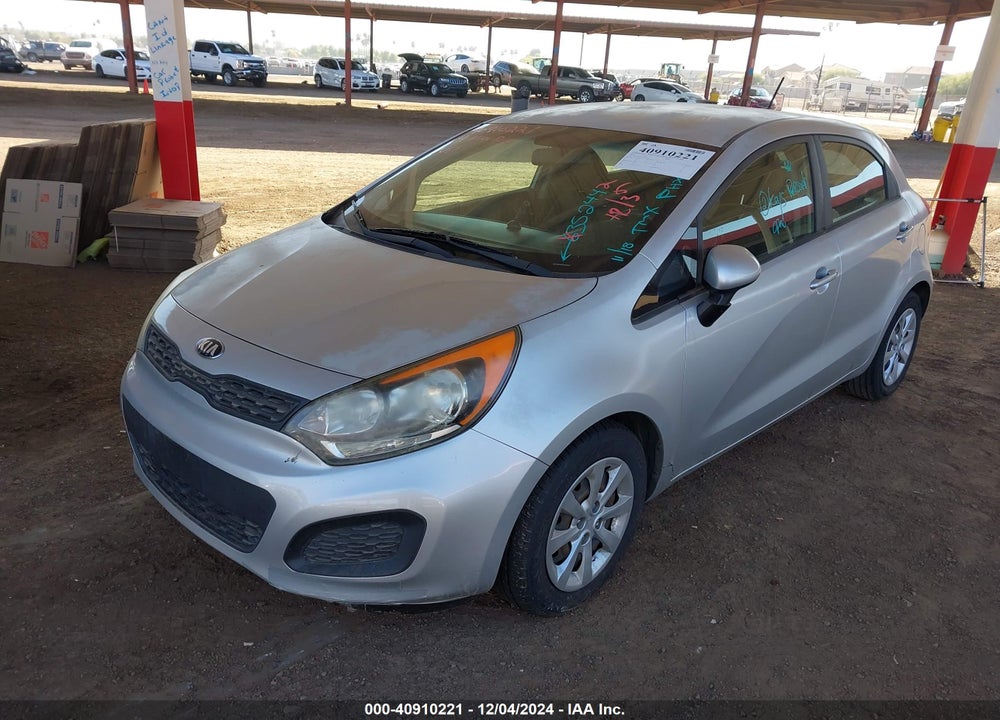 2014 KIA RIO LX VIN: KNADM5A37E6352442