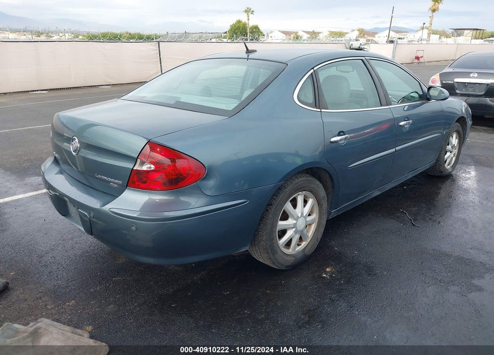 2006 BUICK LACROSSE CXL VIN: 2G4WD582861139142