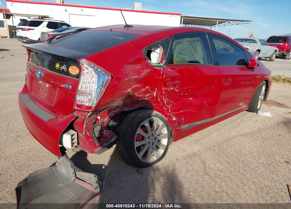 2012 TOYOTA PRIUS VIN: JTDKN3DU6C1537169