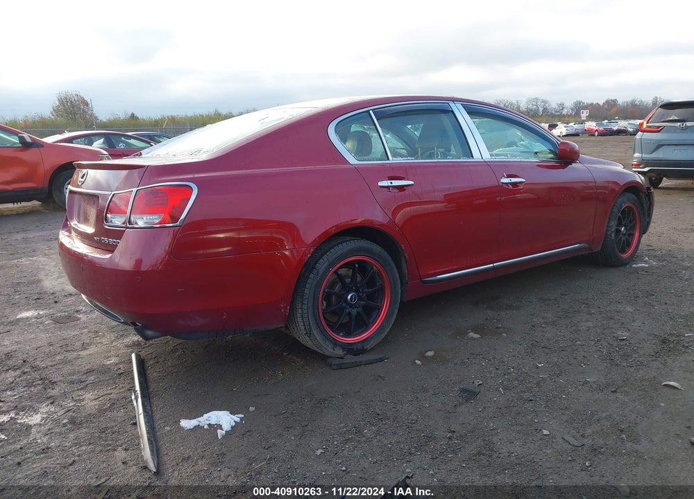 2006 LEXUS GS 300 VIN: JTHCH96S060014278