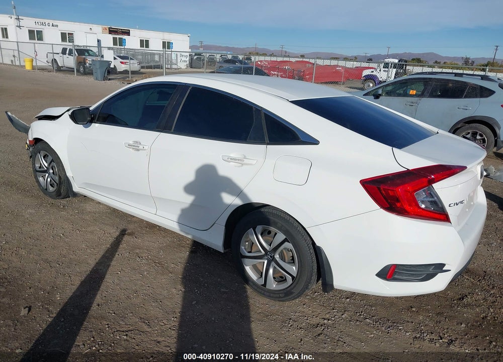 2018 HONDA CIVIC LX VIN: 2HGFC2F55JH608594