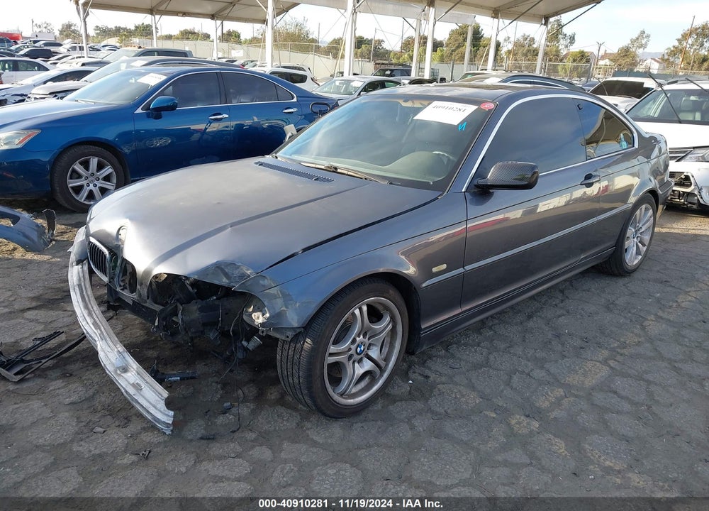 2002 BMW 325CI VIN: WBABN334X2JW50975