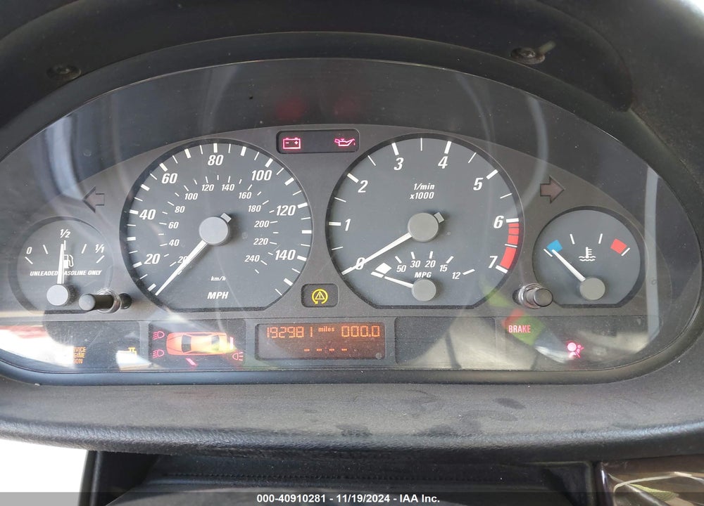 2002 BMW 325CI VIN: WBABN334X2JW50975