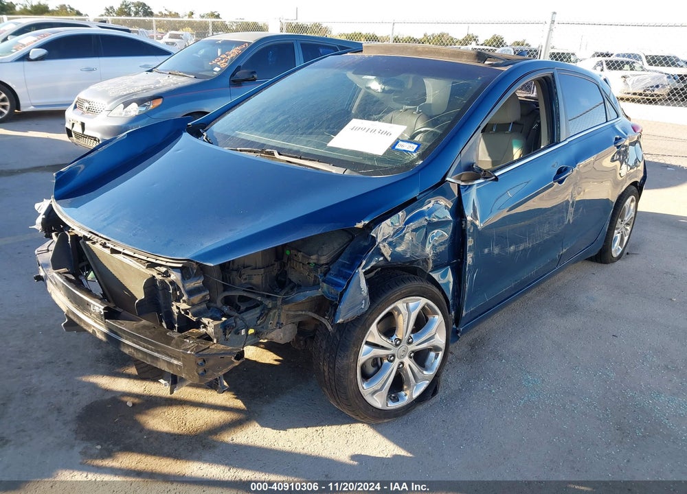 2014 HYUNDAI ELANTRA GT VIN: KMHD35LHXEU186536