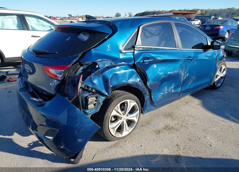 2014 HYUNDAI ELANTRA GT VIN: KMHD35LHXEU186536