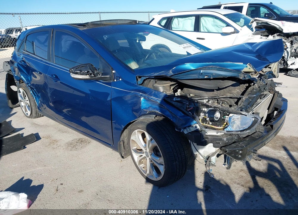 2014 HYUNDAI ELANTRA GT VIN: KMHD35LHXEU186536
