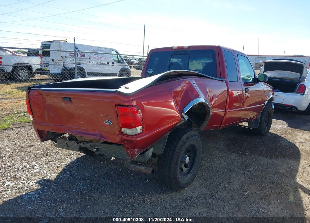2000 FORD RANGER XLT VIN: 1FTYR14XXYPA93683