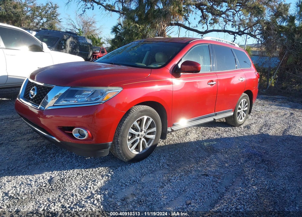 2015 NISSAN PATHFINDER SL VIN: 5N1AR2MN7FC638468