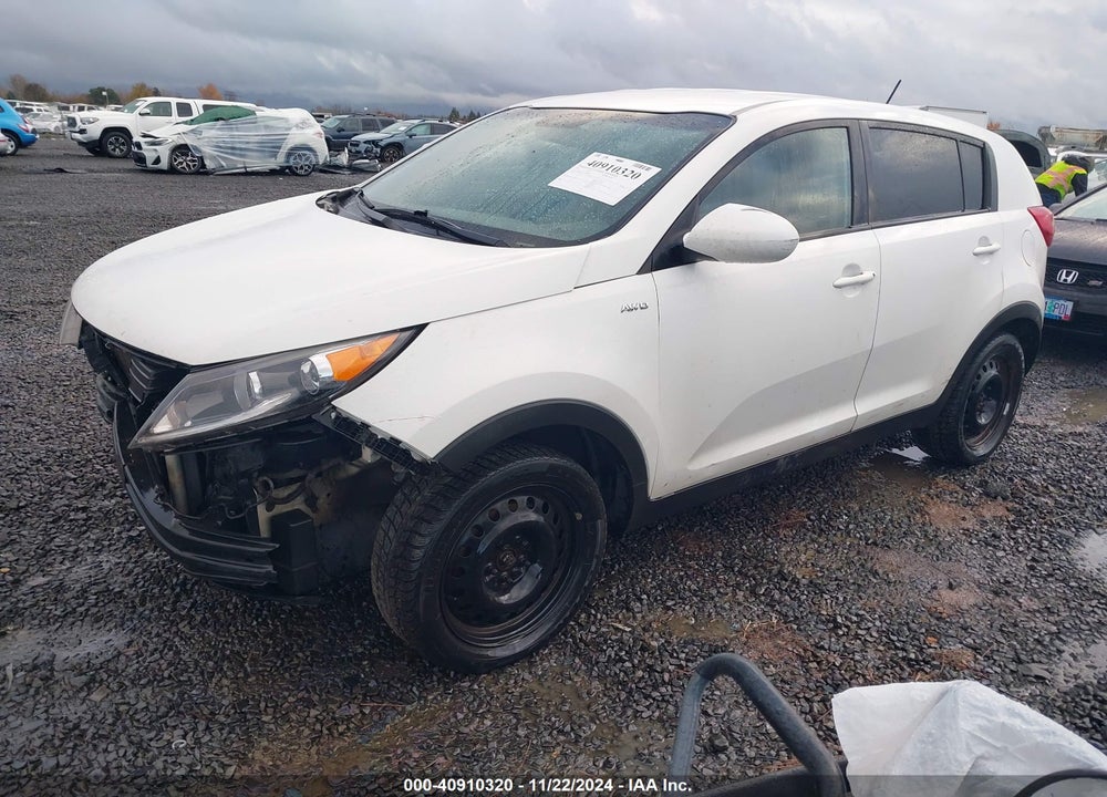 2016 KIA SPORTAGE LX VIN: KNDPBCAC2G7869607