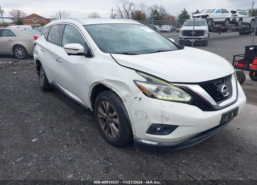 2015 NISSAN MURANO SL VIN: 5N1AZ2MH1FN290861