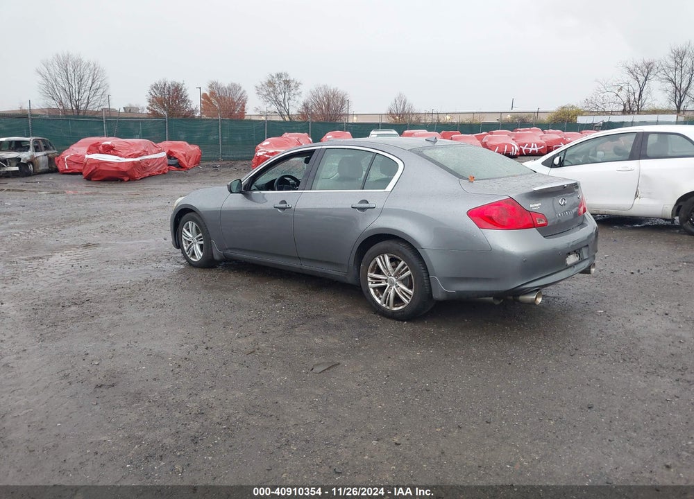 2012 INFINITI G37X VIN: JN1CV6AR6CM976346
