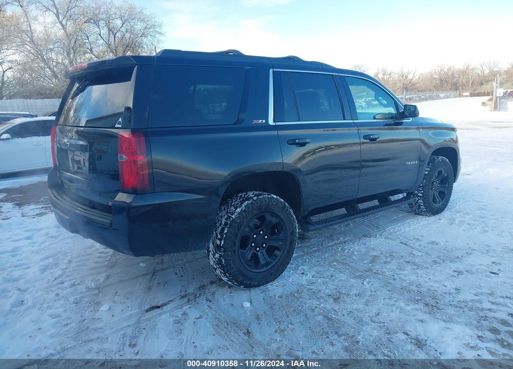 2017 CHEVROLET TAHOE LT VIN: 1GNSKBKC9HR370058