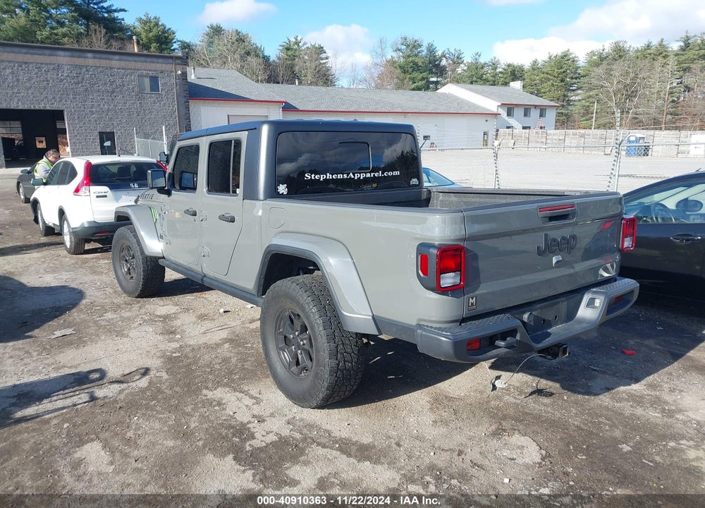 2021 JEEP GLADIATOR WILLYS 4X4 VIN: 1C6HJTAG1ML514108