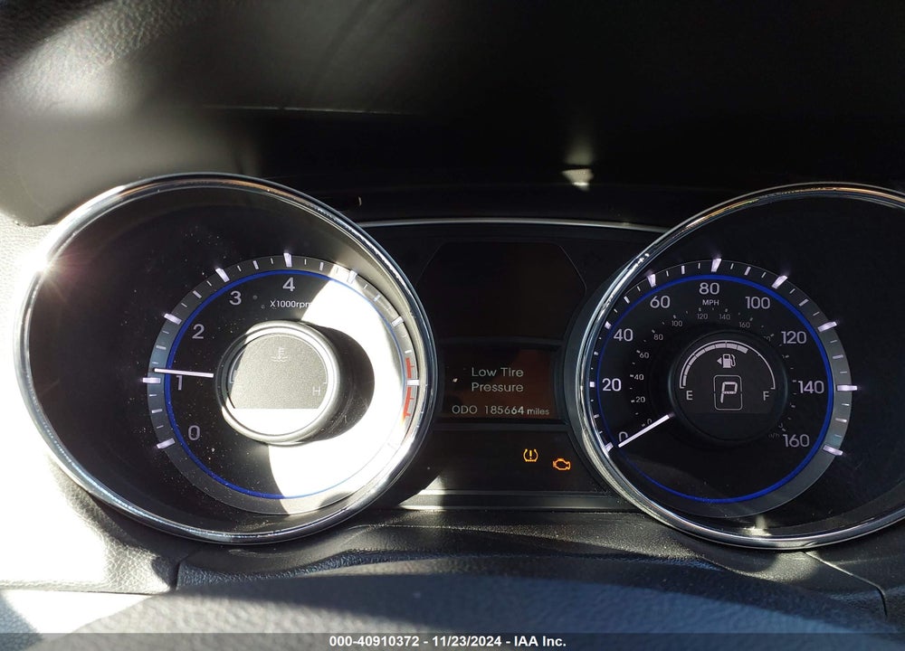 2013 HYUNDAI SONATA GLS VIN: 5NPEB4AC5DH765195
