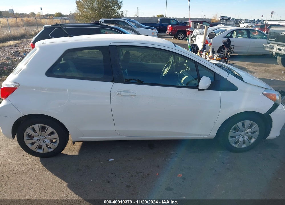 2012 TOYOTA YARIS L VIN: JTDJTUD37CD536884