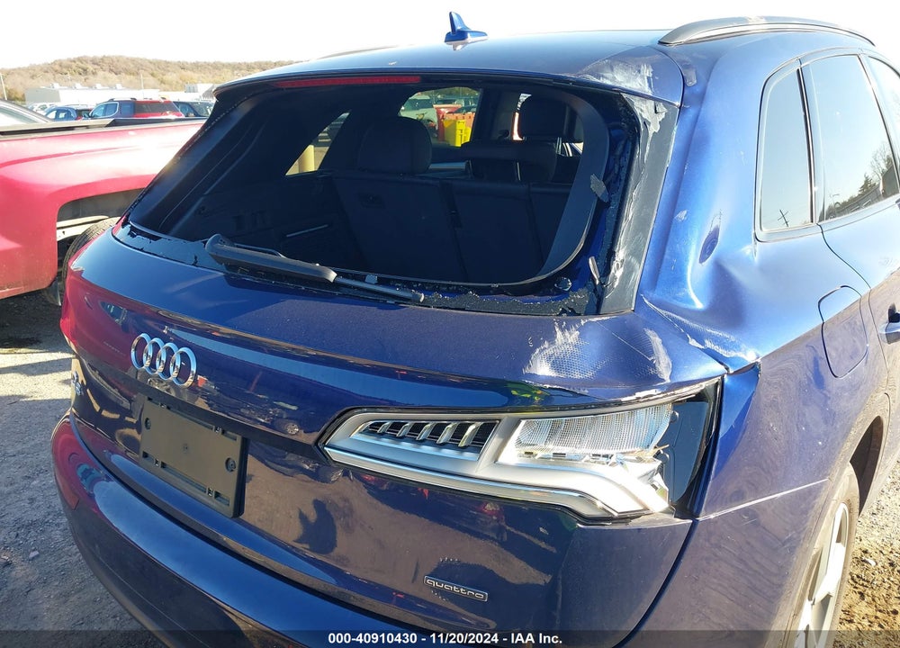 2020 AUDI Q5 PREMIUM 45 TFSI QUATTRO S TRONIC VIN: WA1ANAFY8L2114856