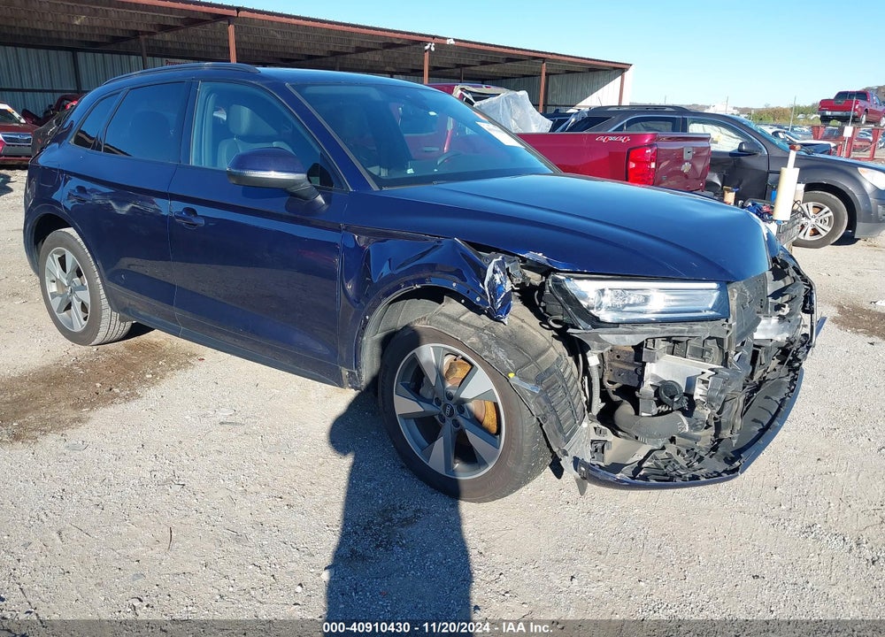 2020 AUDI Q5 PREMIUM 45 TFSI QUATTRO S TRONIC VIN: WA1ANAFY8L2114856