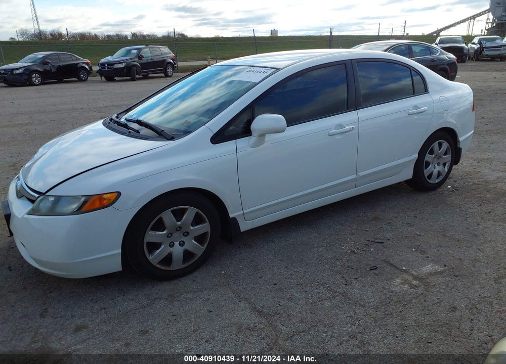 2007 HONDA CIVIC LX VIN: 1HGFA16517L131996