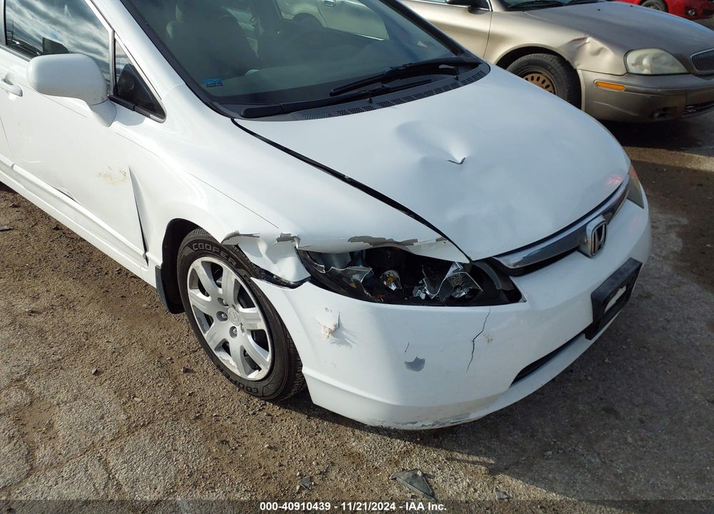 2007 HONDA CIVIC LX VIN: 1HGFA16517L131996