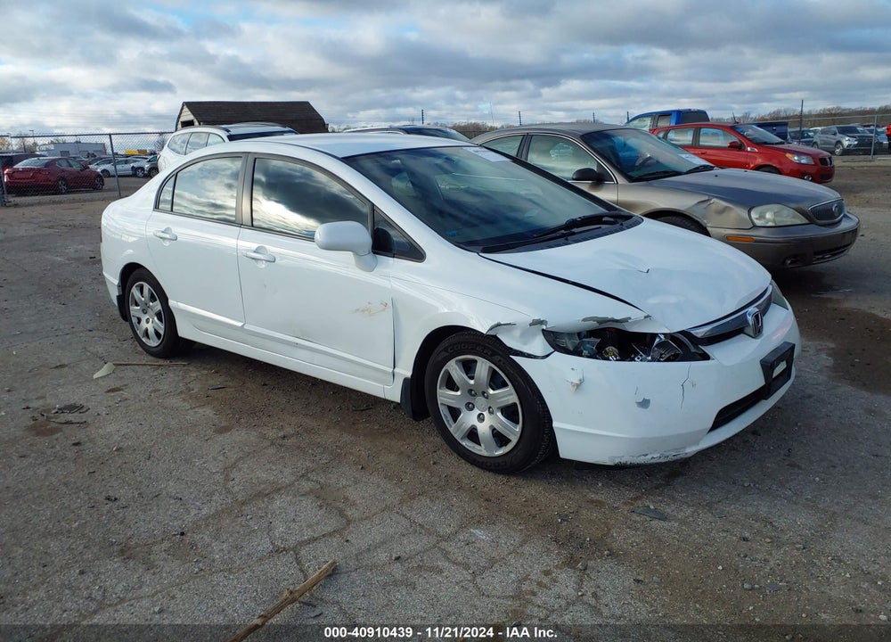 2007 HONDA CIVIC LX VIN: 1HGFA16517L131996