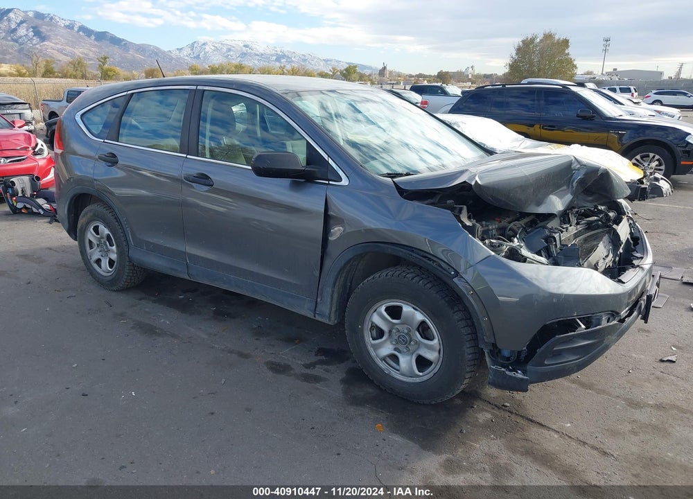 2013 HONDA CR-V LX VIN: 3CZRM3H36DG712343