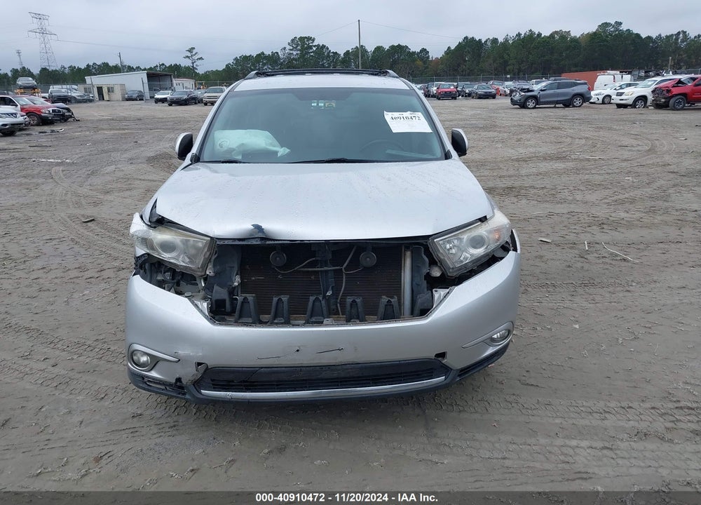 2013 TOYOTA HIGHLANDER BASE PLUS V6 VIN: 5TDZK3EH3DS116703