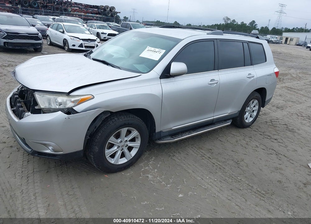 2013 TOYOTA HIGHLANDER BASE PLUS V6 VIN: 5TDZK3EH3DS116703