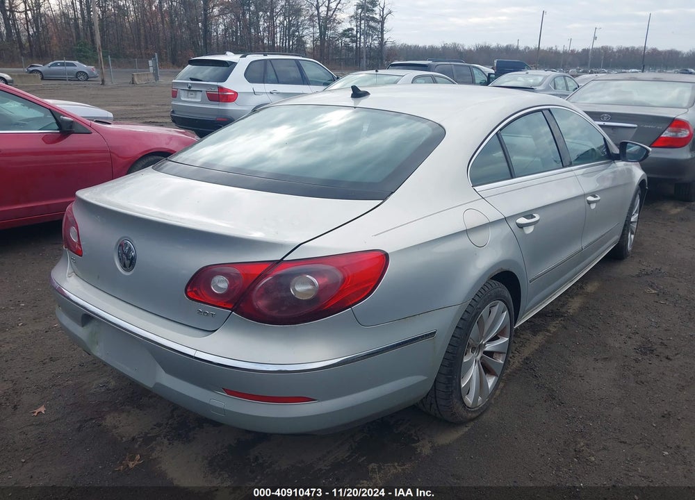 2010 VOLKSWAGEN CC SPORT VIN: WVWMP7AN4AE550371
