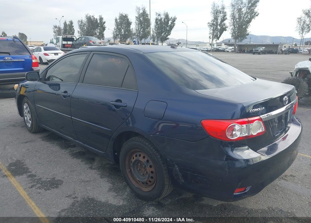 2011 TOYOTA COROLLA LE VIN: JTDBU4EE9B9163477