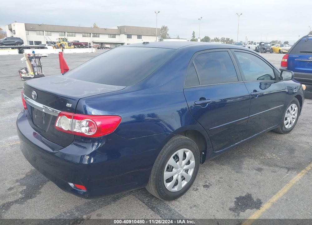2011 TOYOTA COROLLA LE VIN: JTDBU4EE9B9163477