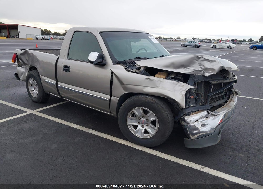 2002 GMC SIERRA 1500 SLE VIN: 1GTEC14V22Z235278